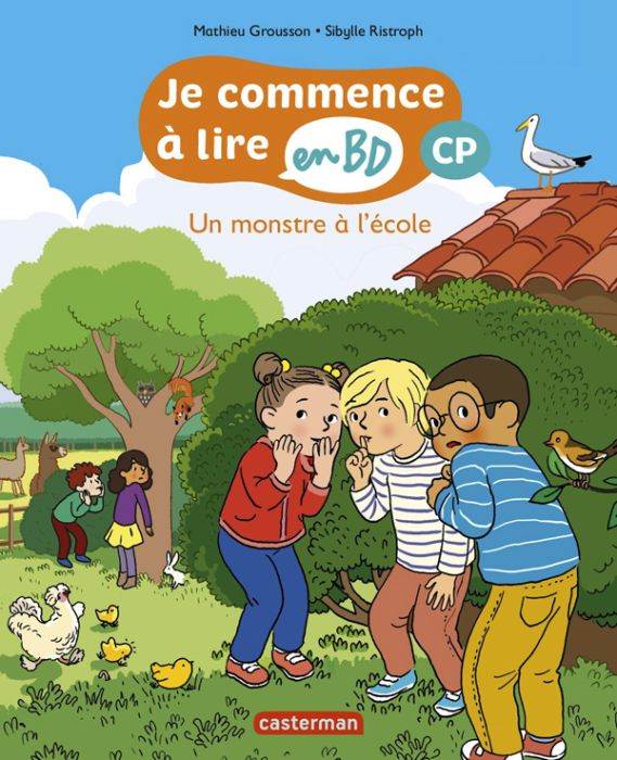 Emprunter Je commence à lire en BD - CP : Un monstre à l'école livre