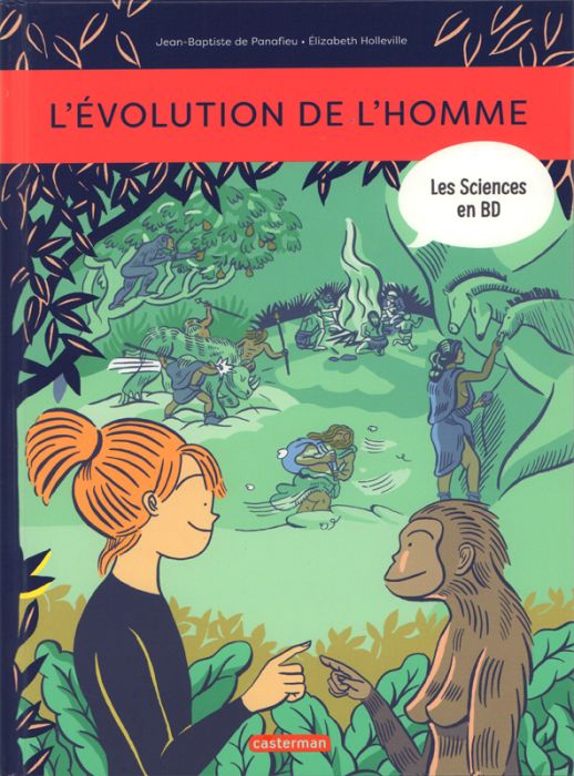 Emprunter Les sciences en BD : L'évolution de l'homme livre