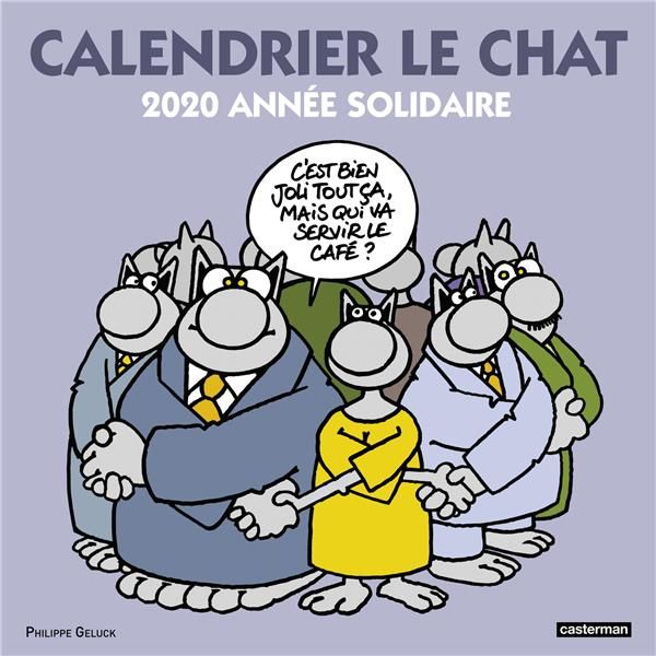 Emprunter Calendrier Le chat. 2020 année solidaire, Edition 2020 livre