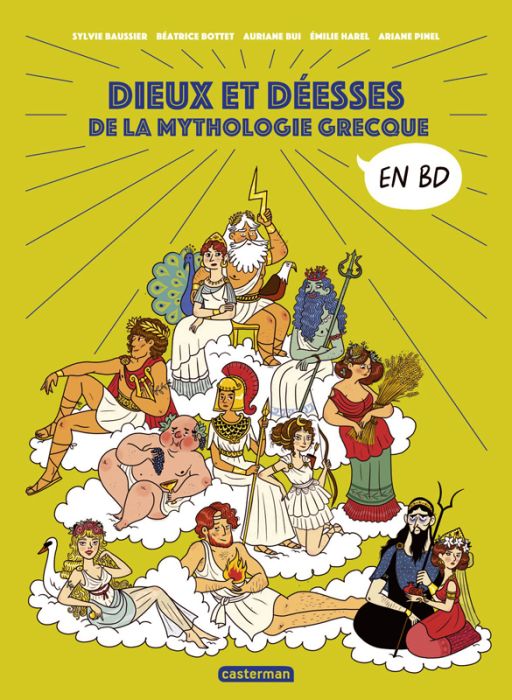 Emprunter La mythologie en BD : Dieux et déesses de la mythologie grecque livre