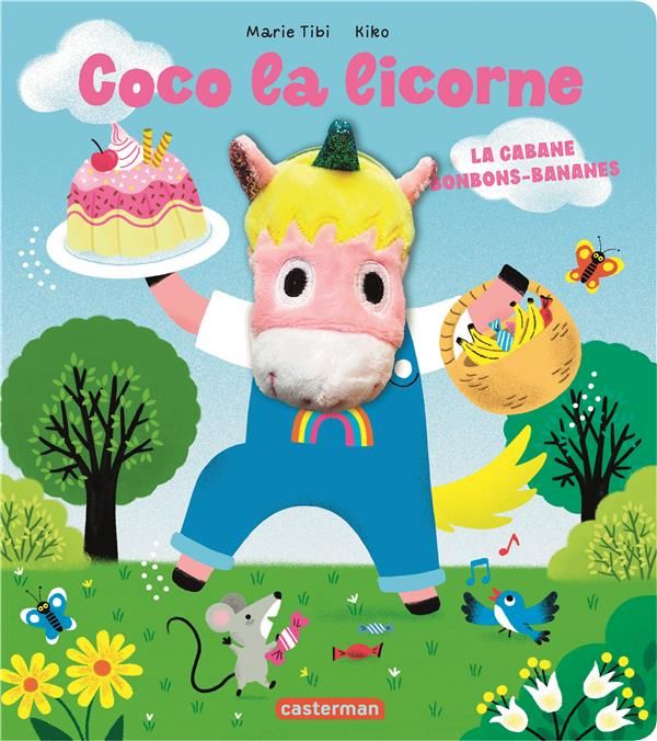 Emprunter Coco la licorne. La cabane bonbons-bananes livre