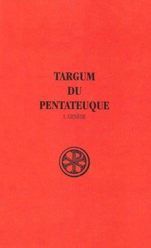 Emprunter TARGUM DU PENTATEUQUE - TOME 1 GENESE livre