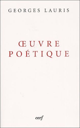 Emprunter Oeuvre poétique livre