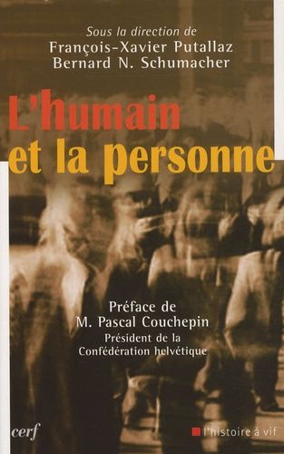 Emprunter L'humain et la personne livre