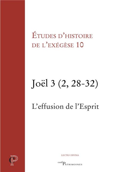 Emprunter Joël 3 (2, 28-32). L'effusion de l?Esprit livre