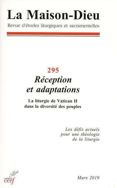 Emprunter La maison-dieu numero 295 reception et adaptations livre