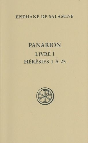 Emprunter Panarion. Livre 1 (Hérésies 1 à 25), Edition bilingue français-grec ancien livre