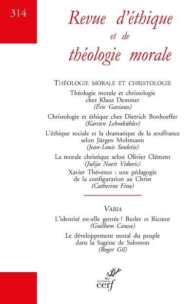 Emprunter Revue d'éthique et de théologie morale N° 314, juin 2022 : Théologie morale et christologie livre