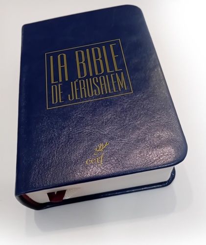 Emprunter La Bible de Jérusalem. Edition voyage bleue livre