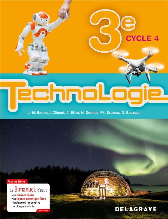 Emprunter Technologie 3e Cycle 4. Bimanuel, Edition 2017 livre