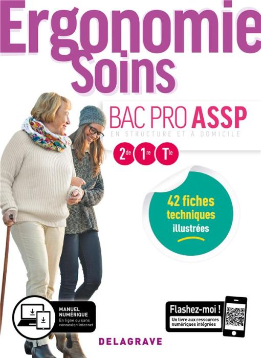 Emprunter Ergonomie-Soins 2de-1re-Tle Bac Pro ASSP. Edition 2019 livre