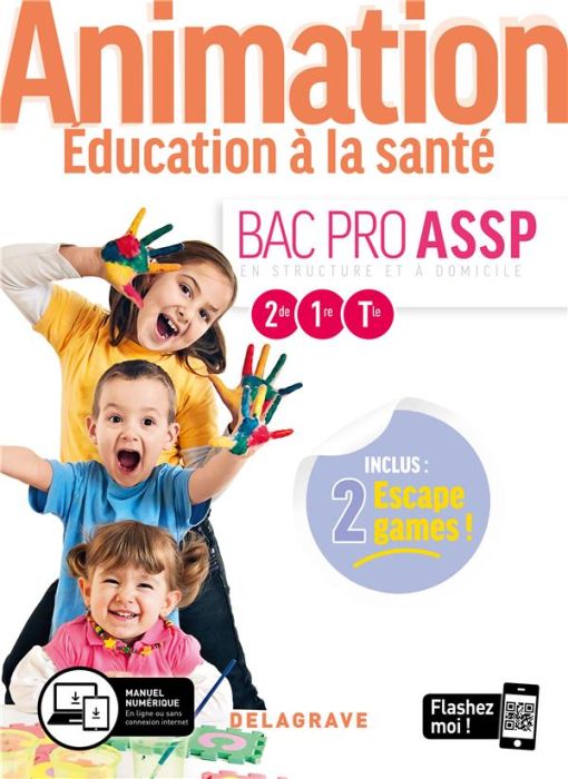 Emprunter Animation Education à la santé 2de 1re Tle Bac Pro ASSP. Pochette élève, Edition 2020 livre