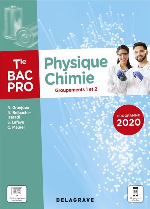 Emprunter Physique-Chimie Tle Bac Pro Groupements 1 et 2. Edition 2021 livre