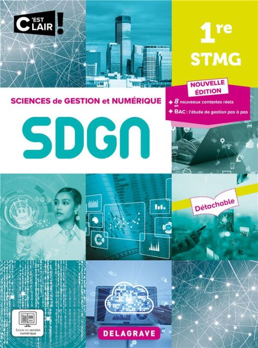 Emprunter Sciences de gestion et numérique 1re STMG C'est clair ! Pochette élève, Edition 2023 livre