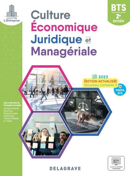 Emprunter Culture économique, juridique et managériale BTS 2e année. Edition 2023 livre