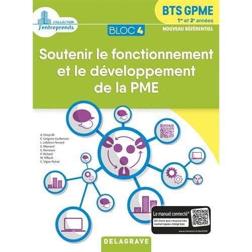 Emprunter Soutenir le fonctionnement et le développement de la PME Bloc 4 BTS GPME 1re et 2e années. Edition 2 livre