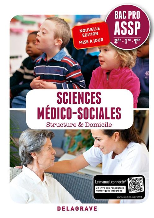 Emprunter Sciences médico-sociales 2de-1re-Tle Bac Pro ASSP. Pochette élève, Edition 2018 livre