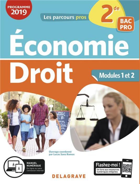 Emprunter Economie droit 2de Bac pro. Pochette élève, Edition 2019 livre