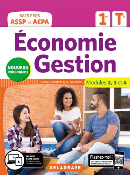 Emprunter Economie Gestion 1re, Tle Bac pros ASSP et AEPA. Modules 2, 3 et 4, Edition 2020 livre