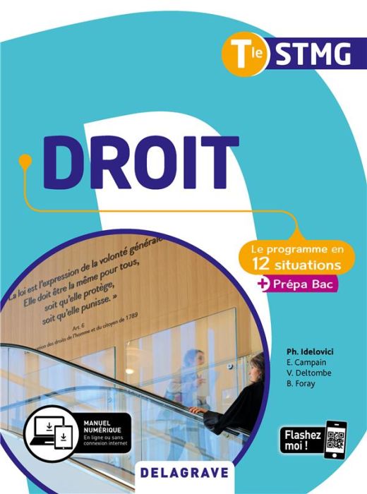 Emprunter Droit Tle STMG. Edition 2020 livre