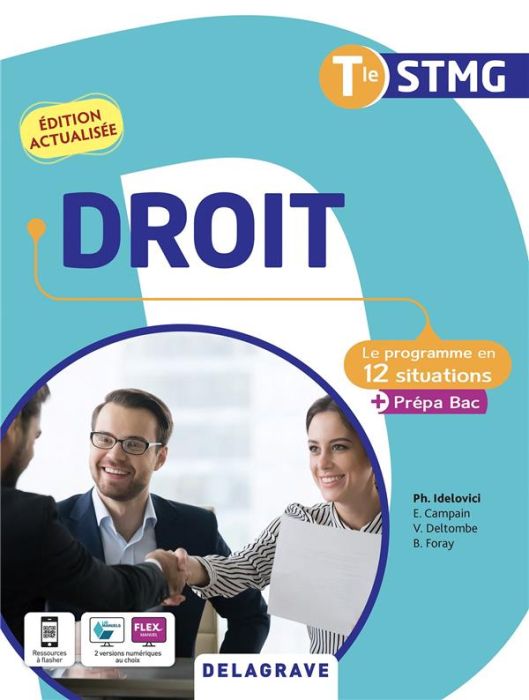 Emprunter Droit Tle STMG. Le programme en 12 situations + Prépa Bac, Edition 2022 livre