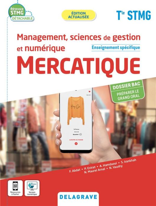 Emprunter Mercatique Tle STMG. Management, sciences de gestion et numérique, 1e Edition 2022 livre