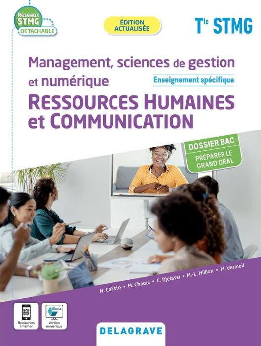 Emprunter Management, sciences de gestion et numérique Ressources humaines et communication Tle STMG. Edition livre