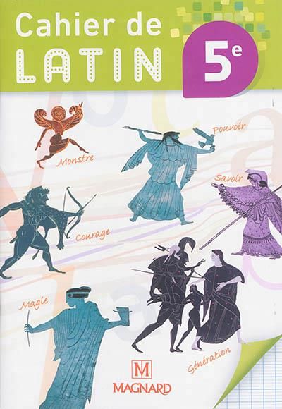 Emprunter Cahier de latin 5e. Edition 2014 livre