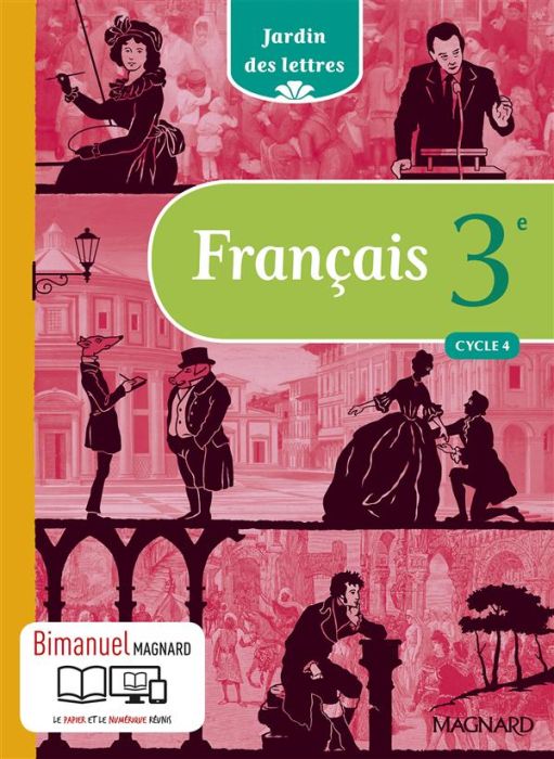 Emprunter Français 3e cycle 4 Jardin des Lettres. Edition 2016 livre