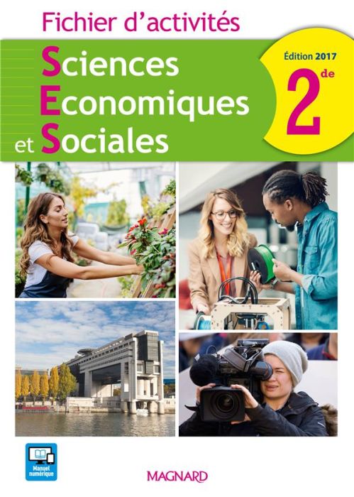 Emprunter Scienes Economiques et Sociales 2de. Fichier d'activités, Edition 2017 livre