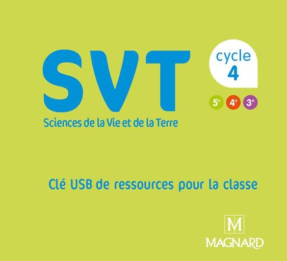 Emprunter SVT CYCLE 4 CLE USB RESSOURCES NUMERIQUES livre