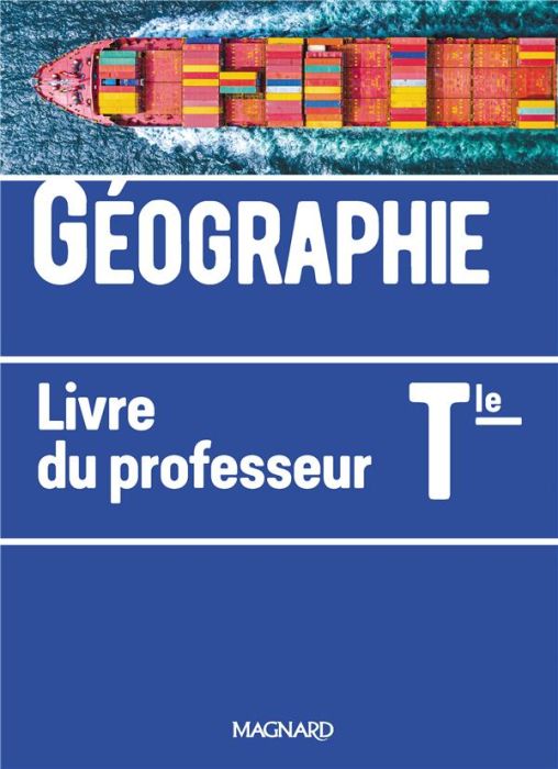 Emprunter Géographie Tle. Livre du professeur, Edition 2020 livre