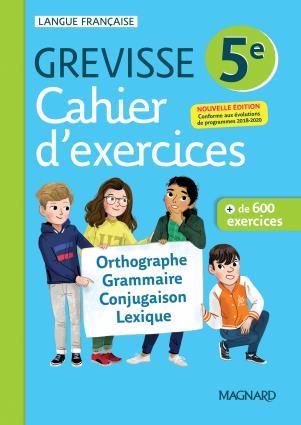 Emprunter Français 5e Grevisse. Cahier d'exercices livre