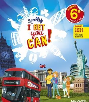 Emprunter Anglais 6e A1>A2 I Really Bet You Can! Edition 2021 livre