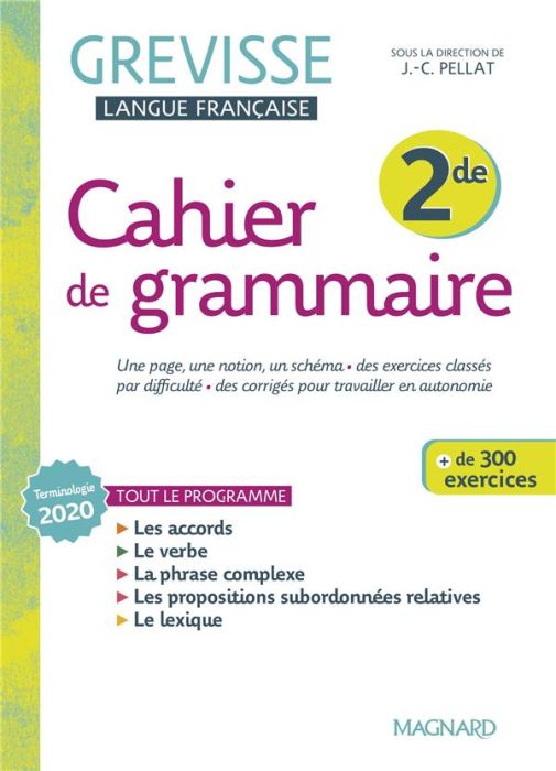 Emprunter Cahier de grammaire 2de livre