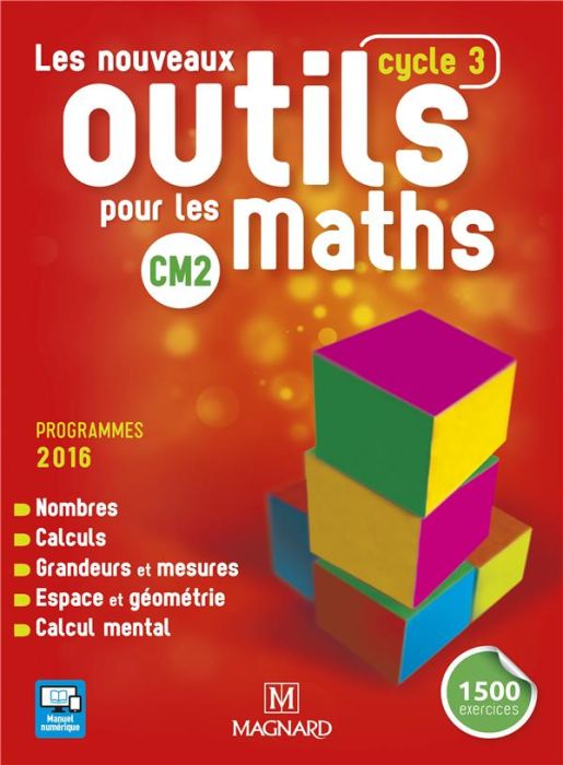 Emprunter Les nouveaux outils pour les maths CM2. Edition 2016 livre