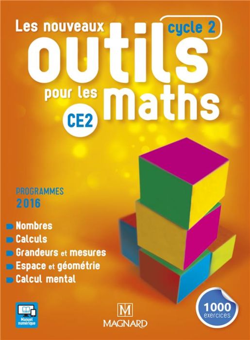 Emprunter Les nouveaux outils pour les maths CE2. Edition 2016 livre