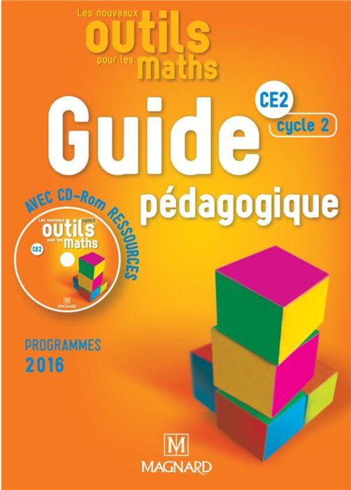 Emprunter Les nouveaux outils pour les maths CE2. Guide pédagogique, Edition 2017, avec 1 CD-ROM livre