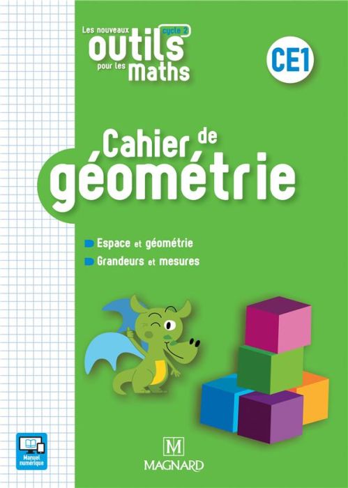 Emprunter Cahier de géométrie CE1 Les nouveaux outils pour les maths. Edition 2018 livre