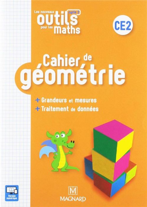 Emprunter Cahier de géometrie CE2. Edition 2018 livre