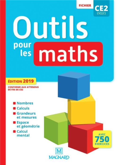 Emprunter Outils pour les maths CE2 cycle 2. Fichier, Edition 2019 livre