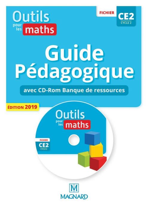 Emprunter Outils pour les maths CE2 cycle 2. Guide pédagogique, Edition 2019, avec 1 CD-ROM livre