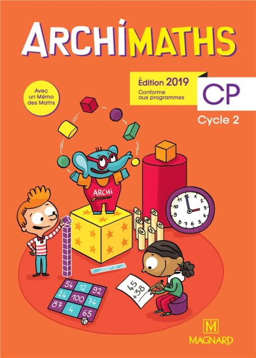 Emprunter Archimaths CP cycle 2. Edition 2019 livre