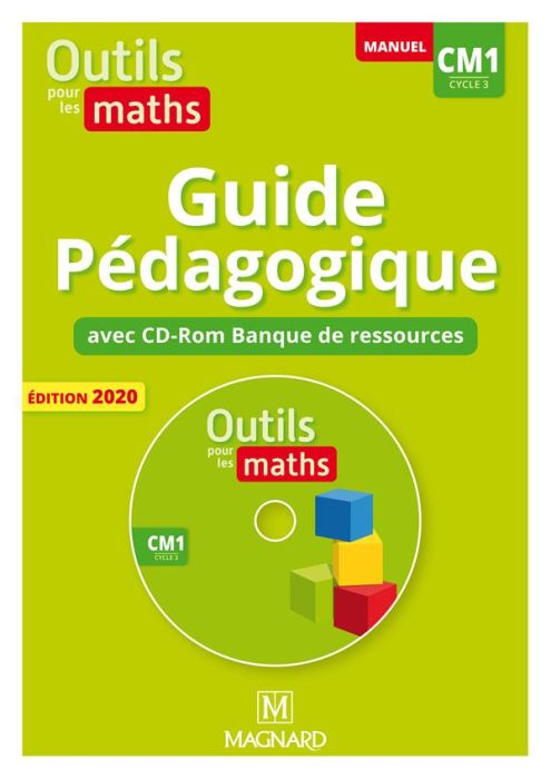 Emprunter Outils pour les maths CM1. Guide pédagogique papier + Banque de ressources à télécharger, Edition 20 livre