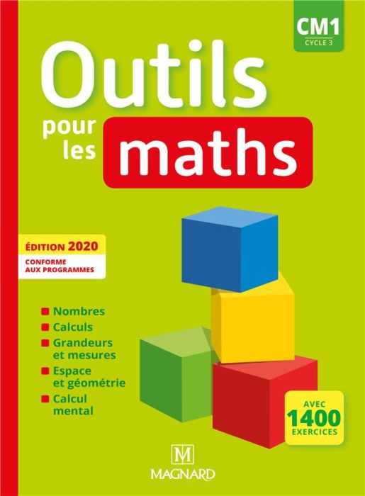 Emprunter Outils pour les maths CM1 cycle 3. Edition 2020 livre