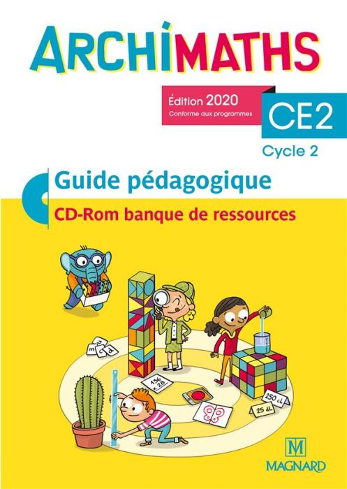 Emprunter Archimaths CE2 cycle 2. Guide pédagogique papier + Banque de ressources à télécharger, Edition 2020 livre