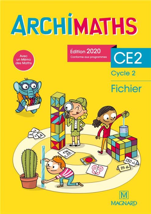 Emprunter Archimaths CE2. Fichier + Mémo des maths, Edition 2020 livre