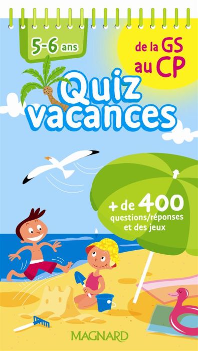 Emprunter Quiz vacances de la GS au CP livre