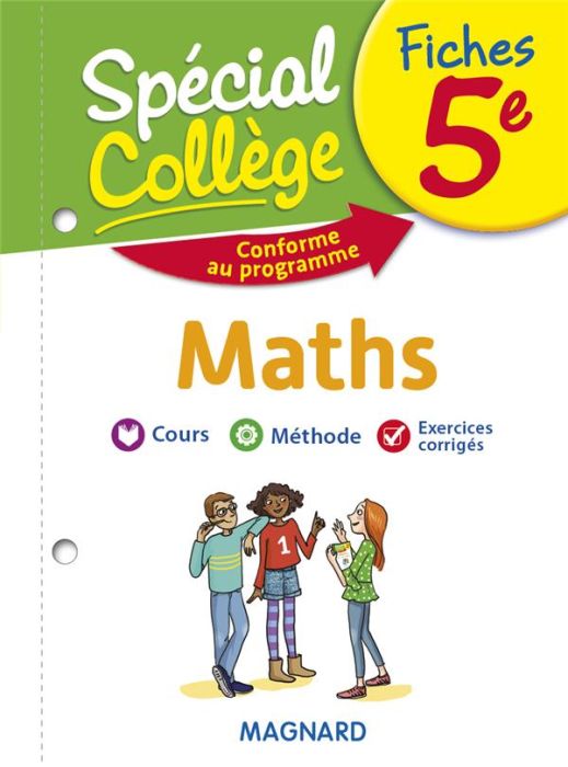 Emprunter Fiches maths 5e Spécial Collège. Edition 2019 livre