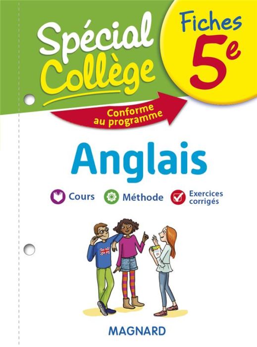 Emprunter Fiches anglais 5e Spécial Collège. Edition 2019 livre